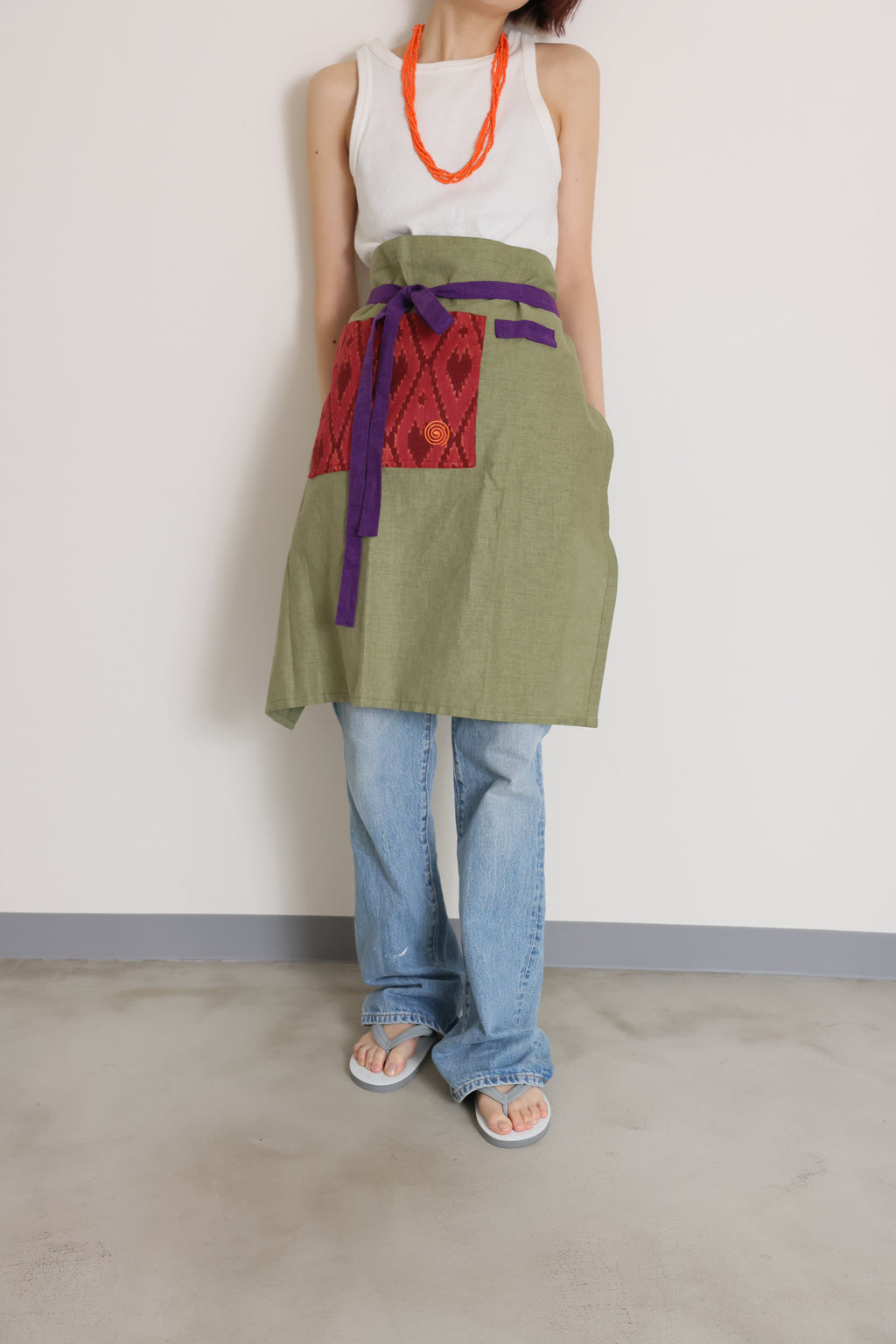 Ikat Apron