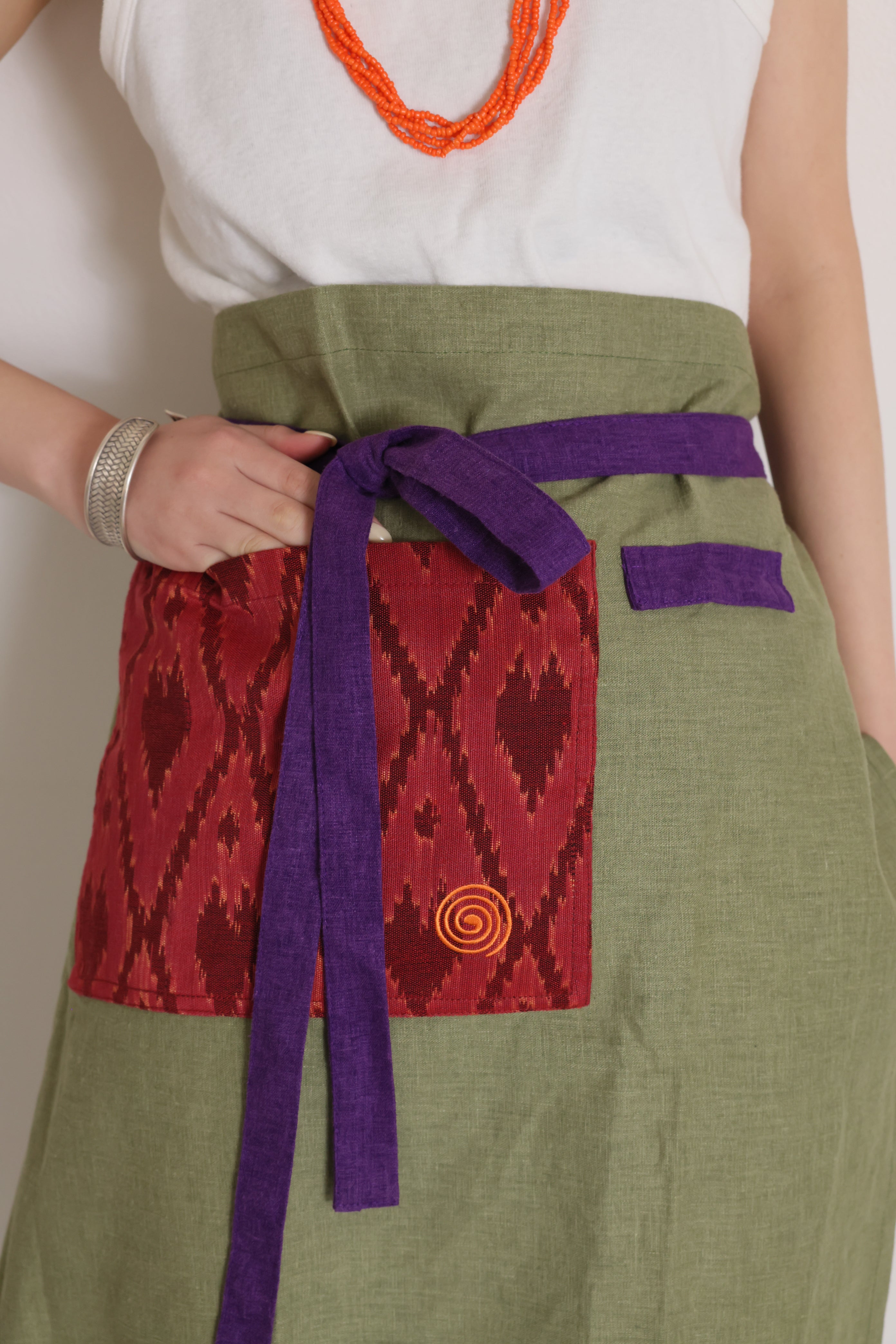 Ikat Apron
