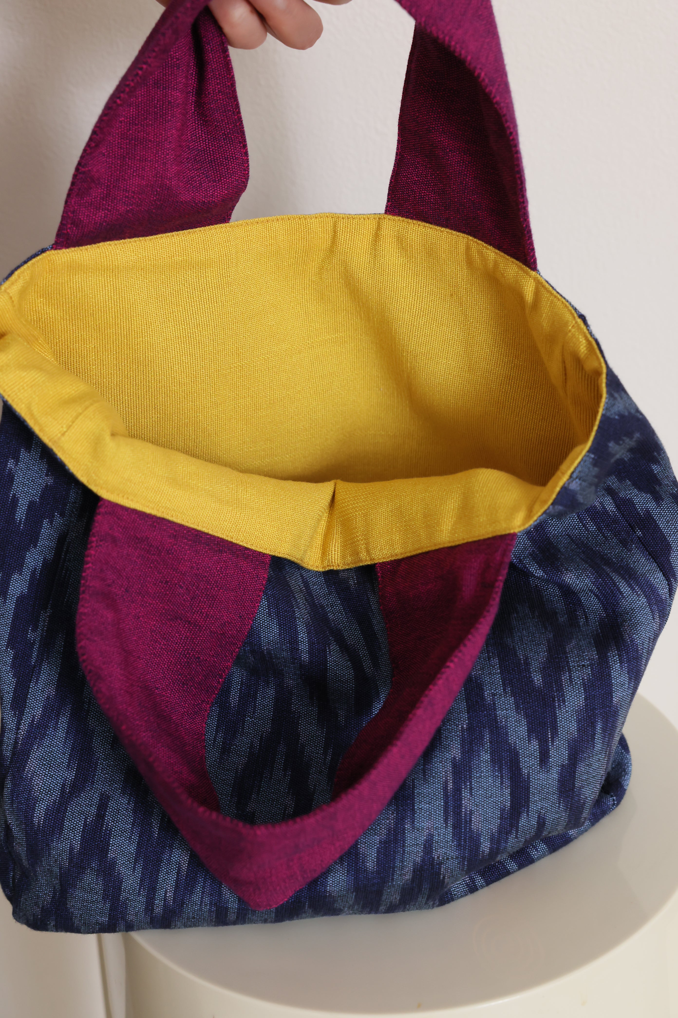 Ikat Lady Bag – NAVY.BLUE