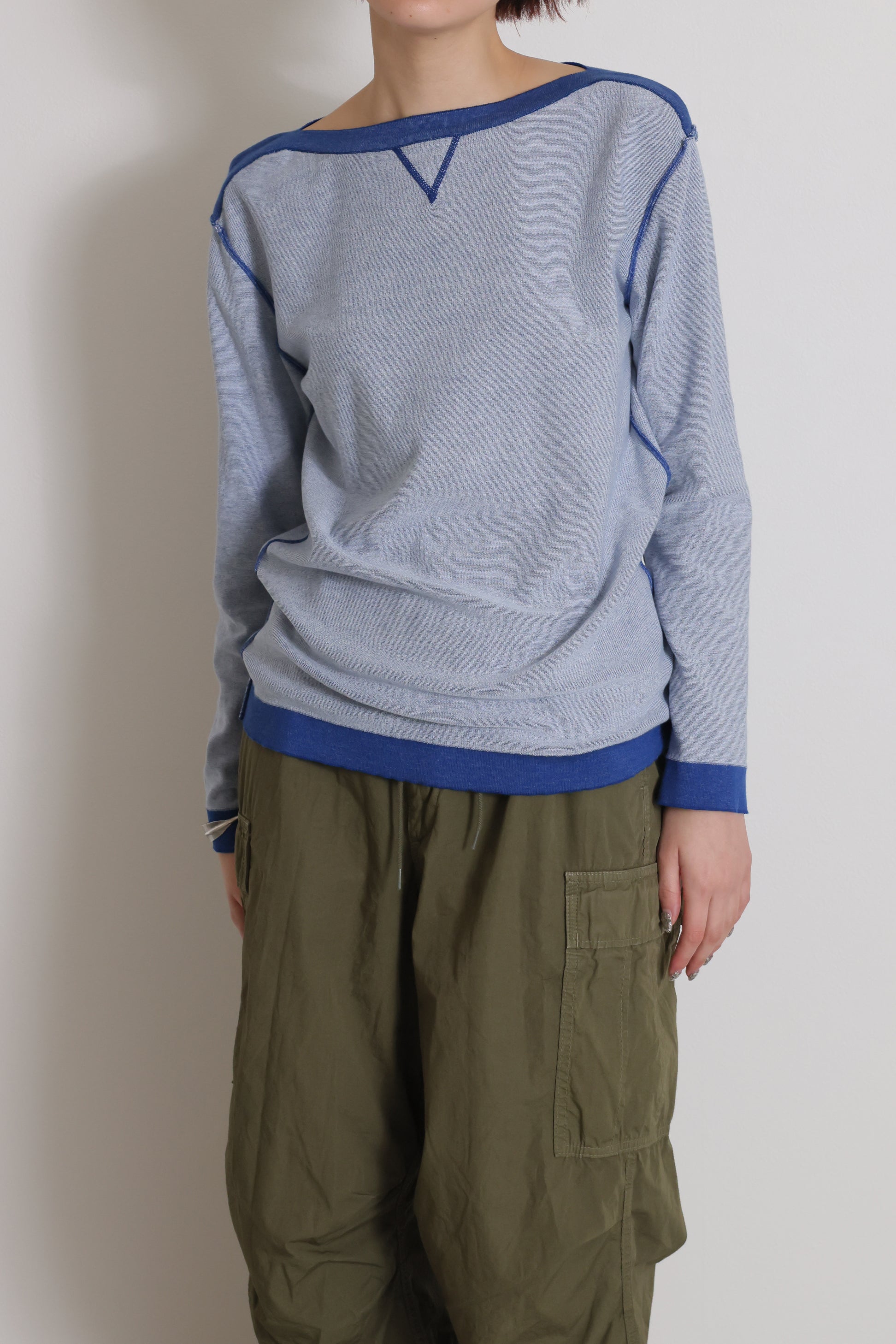 Boat Neck Reversible Tops