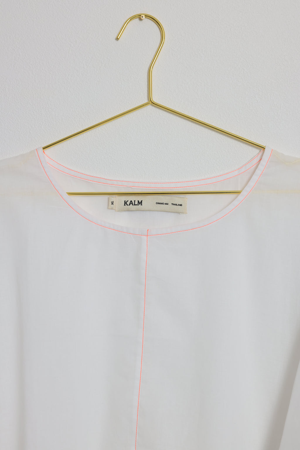 Misaki Contrast Stitch Top