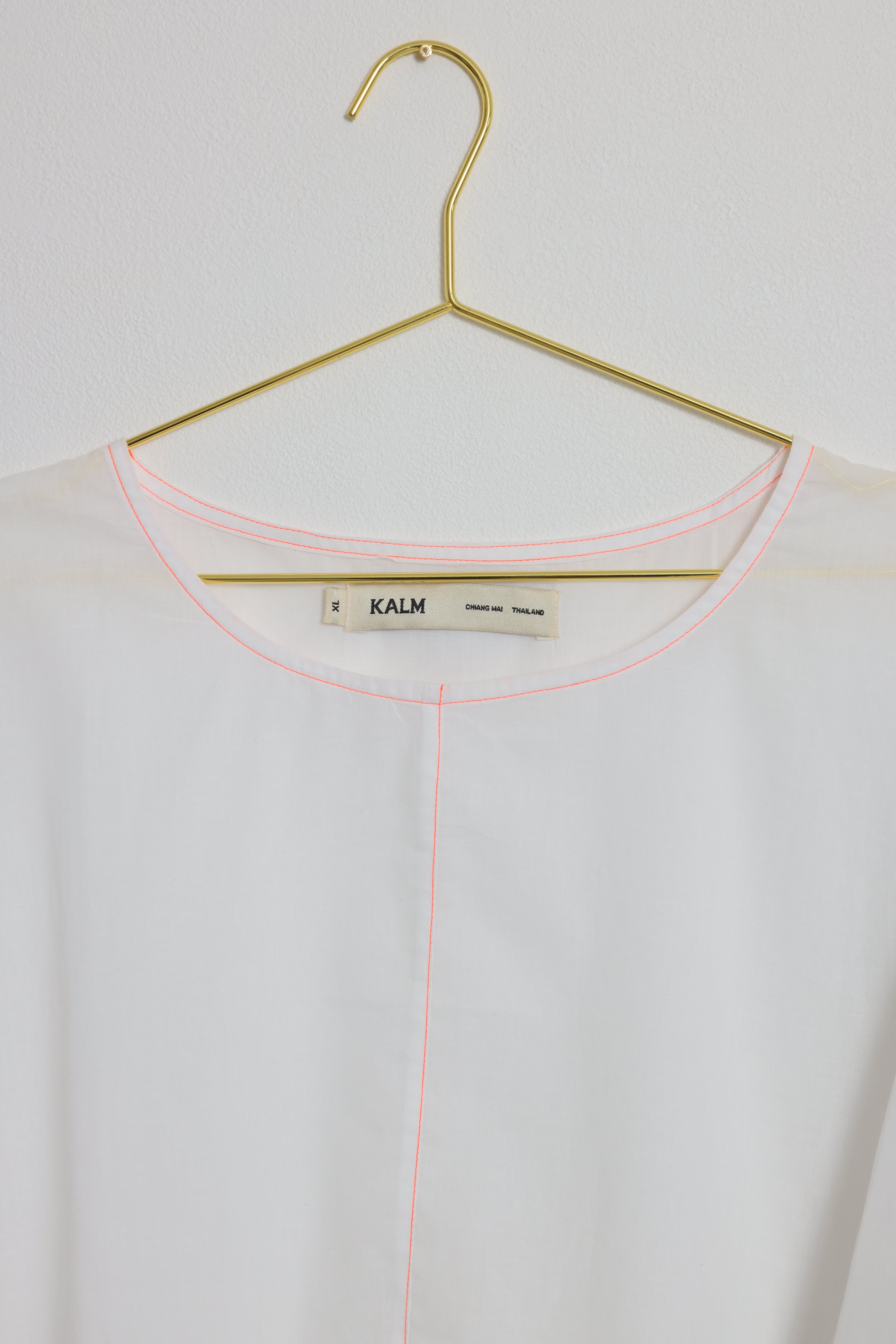 Misaki Contrast Stitch Top