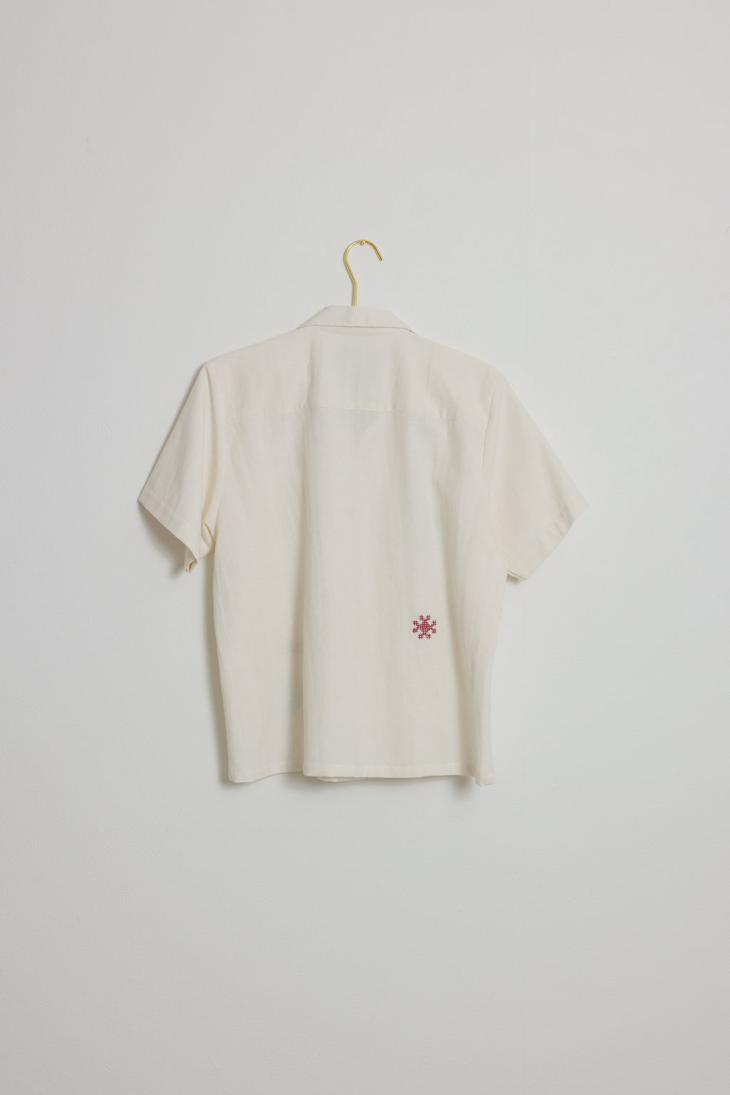 Hmong Embroidered Camp Shirt