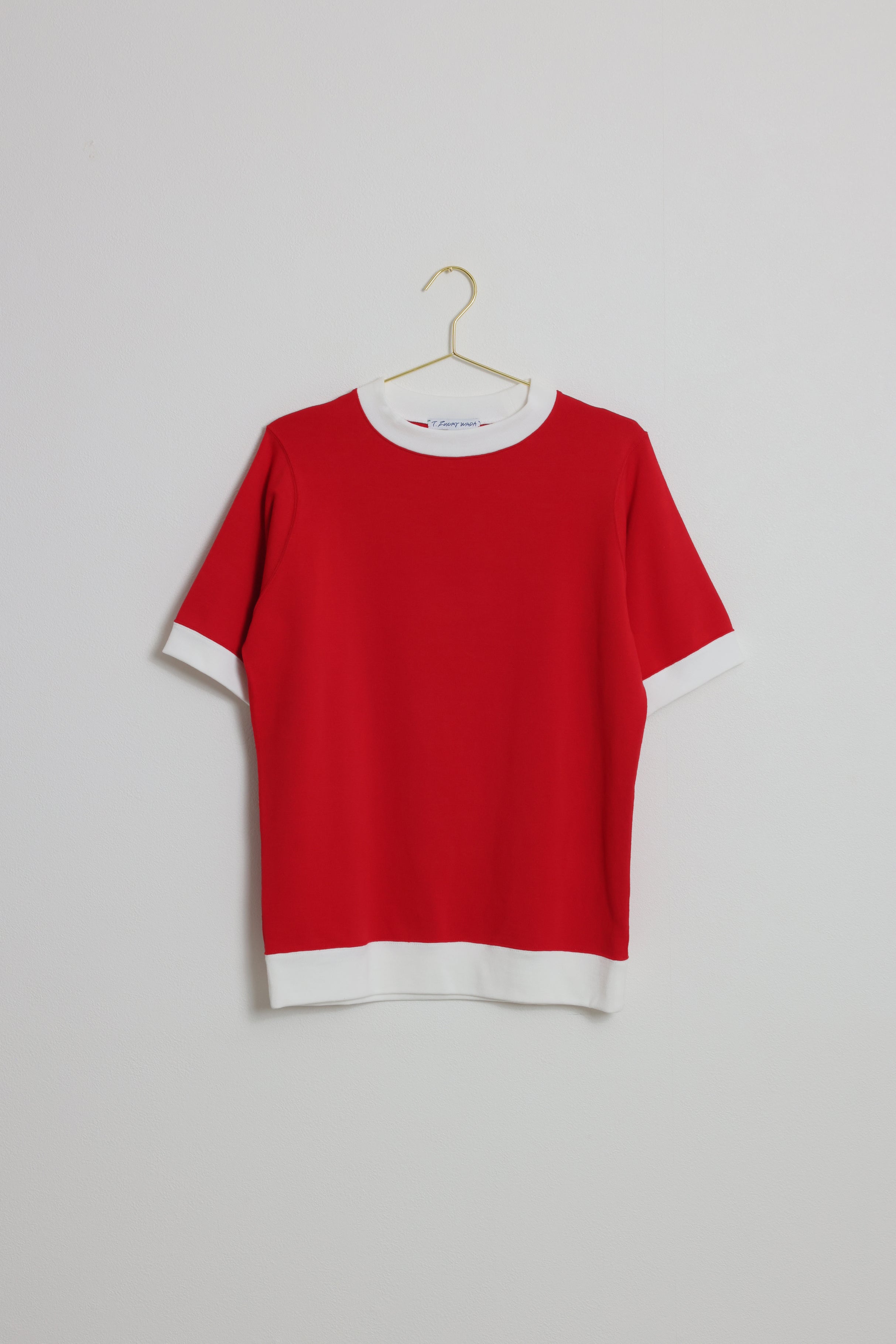 Short-Sleeve High-Neck Cleric