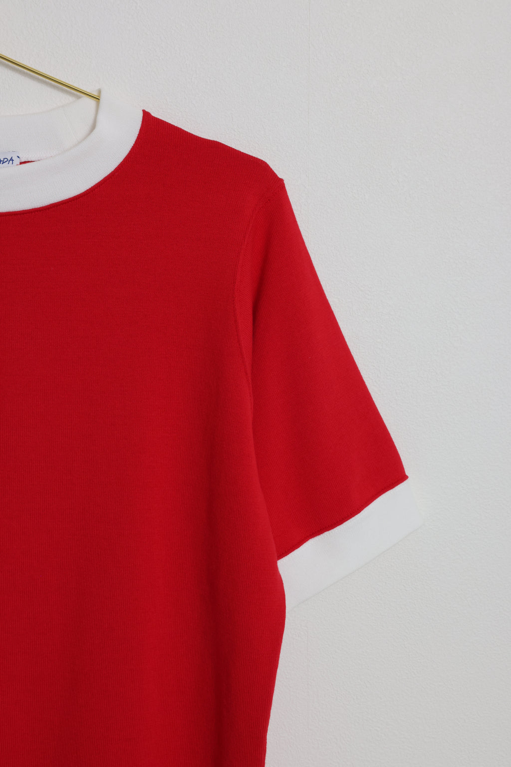 Short-Sleeve High-Neck Cleric