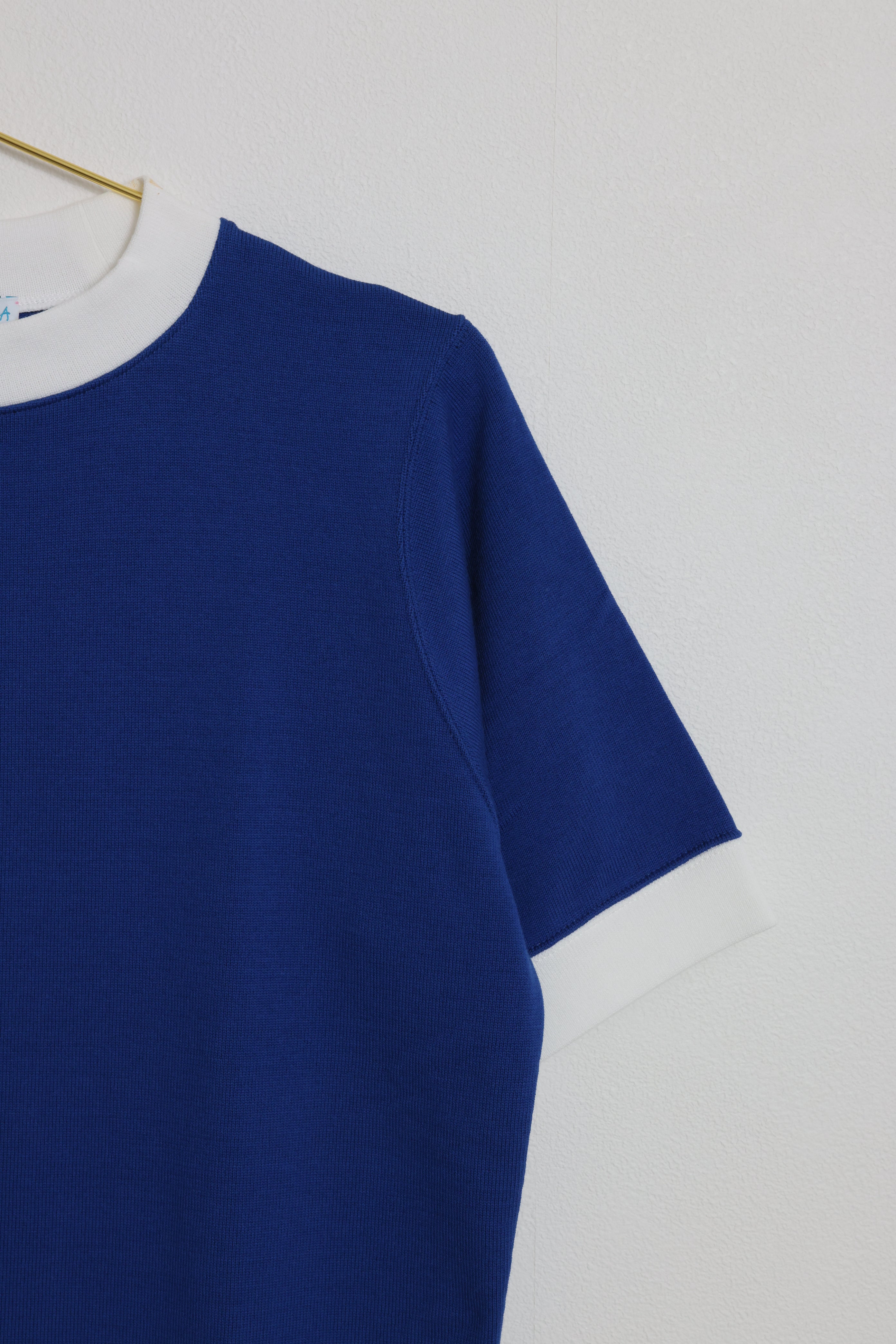 Short-Sleeve High-Neck Cleric