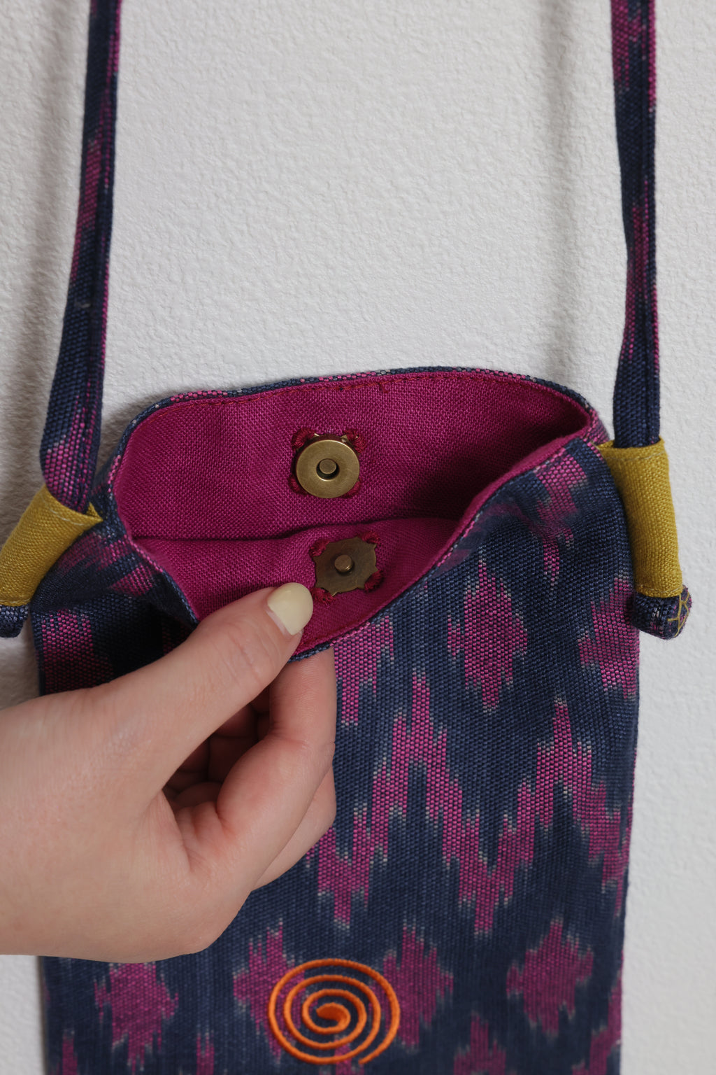 Ikat Sling Phone Bag