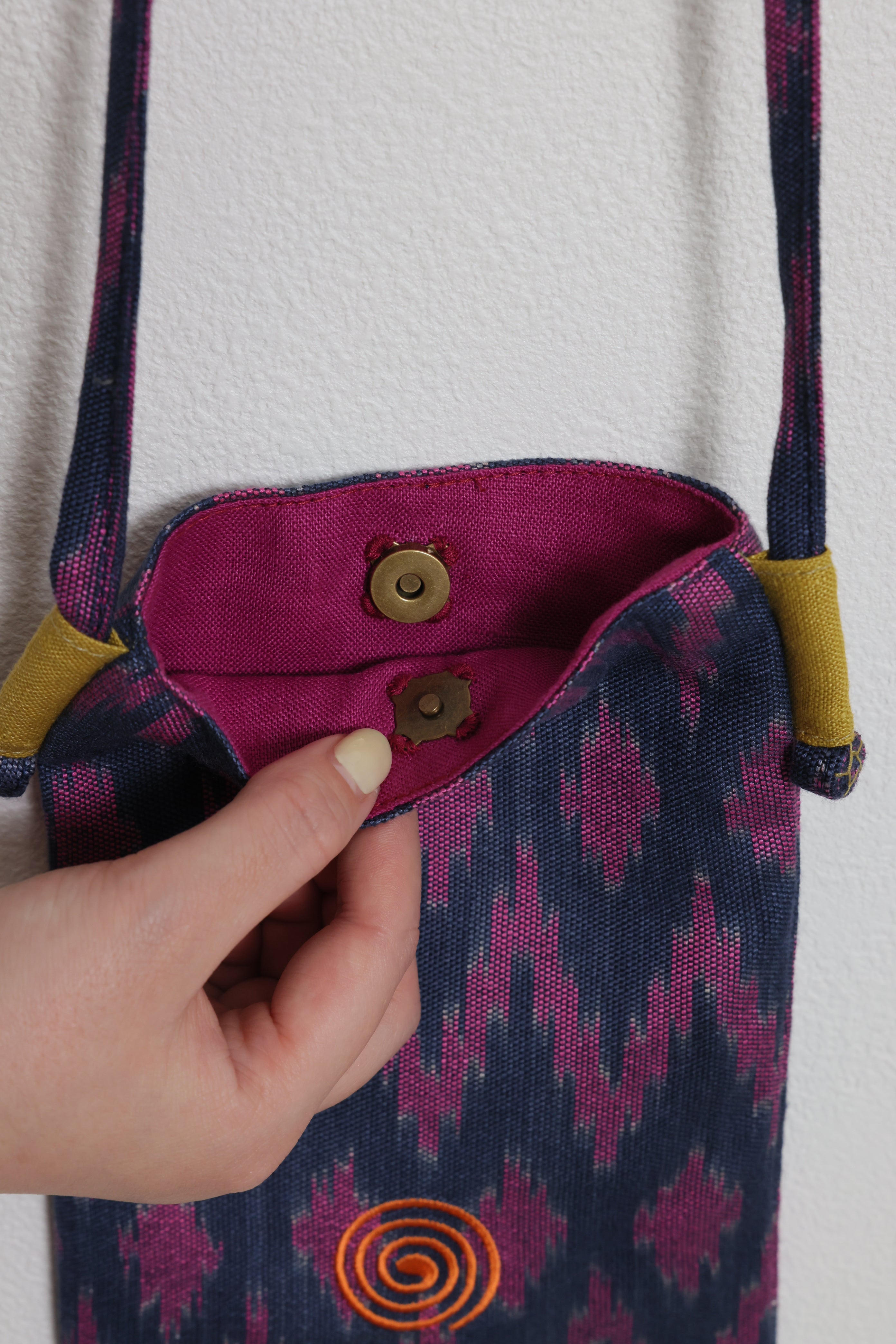 Ikat Sling Phone Bag