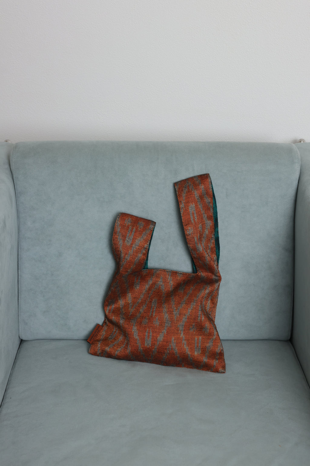 Ikat Reversible Knot Bag