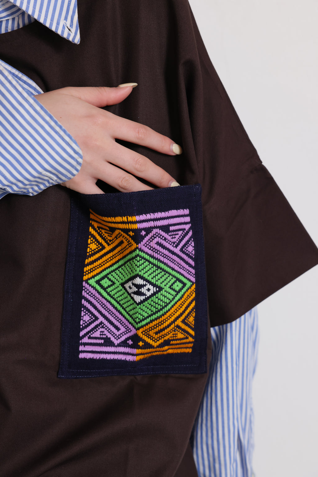 Khit Pocket Loose Short Sleeve Shirt