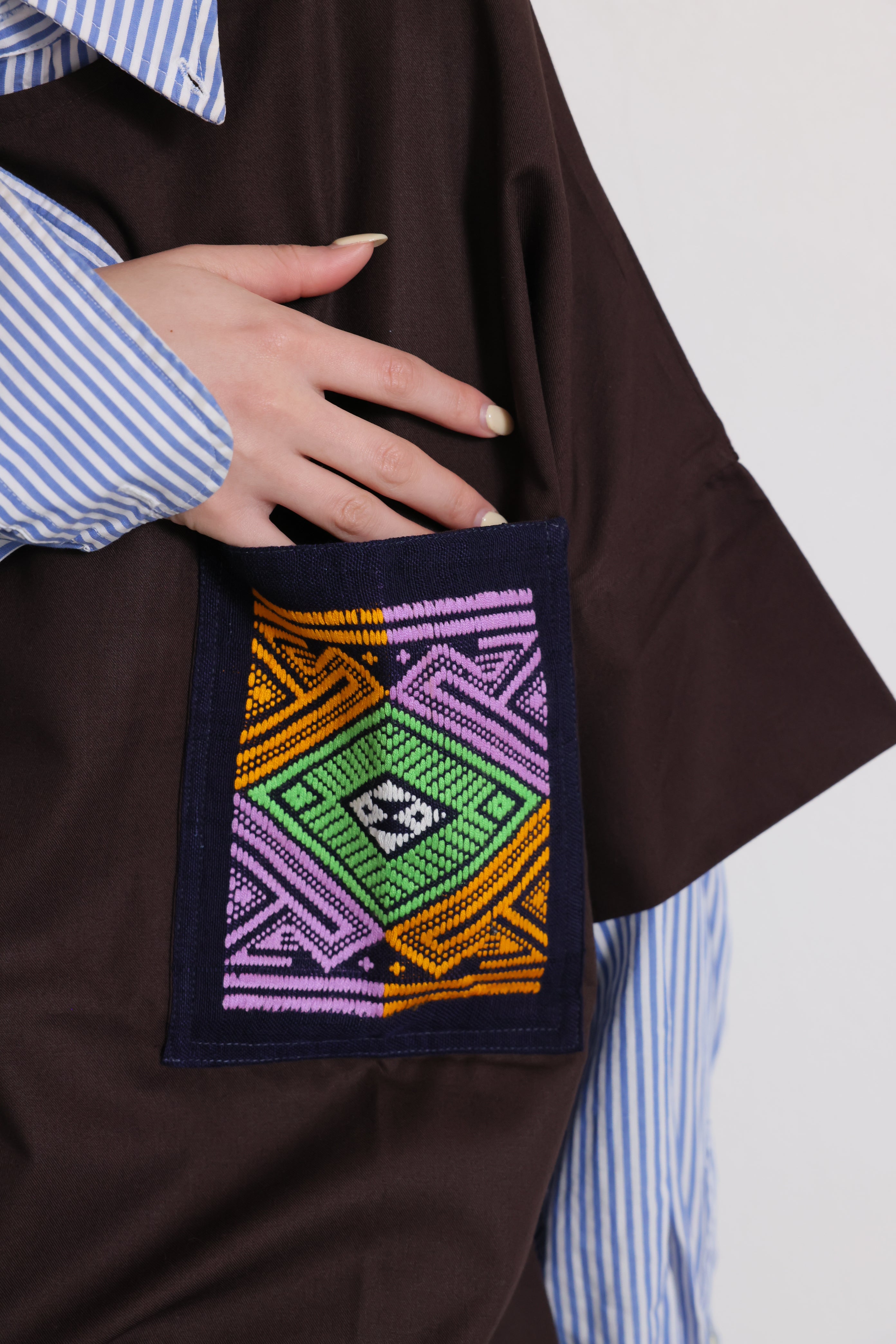 Khit Pocket Loose Short Sleeve Shirt